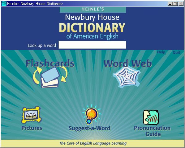 The Newbury House Dictionary 英英辞典