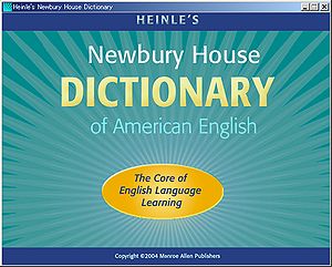 The Newbury House Dictionary 英英辞典