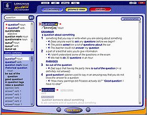 Longman WordWise Dictionary(2001 first edition):main window(1)