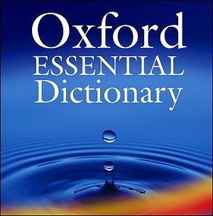 Oxford Essential Dictionary(2006 first edition):Splash Screen